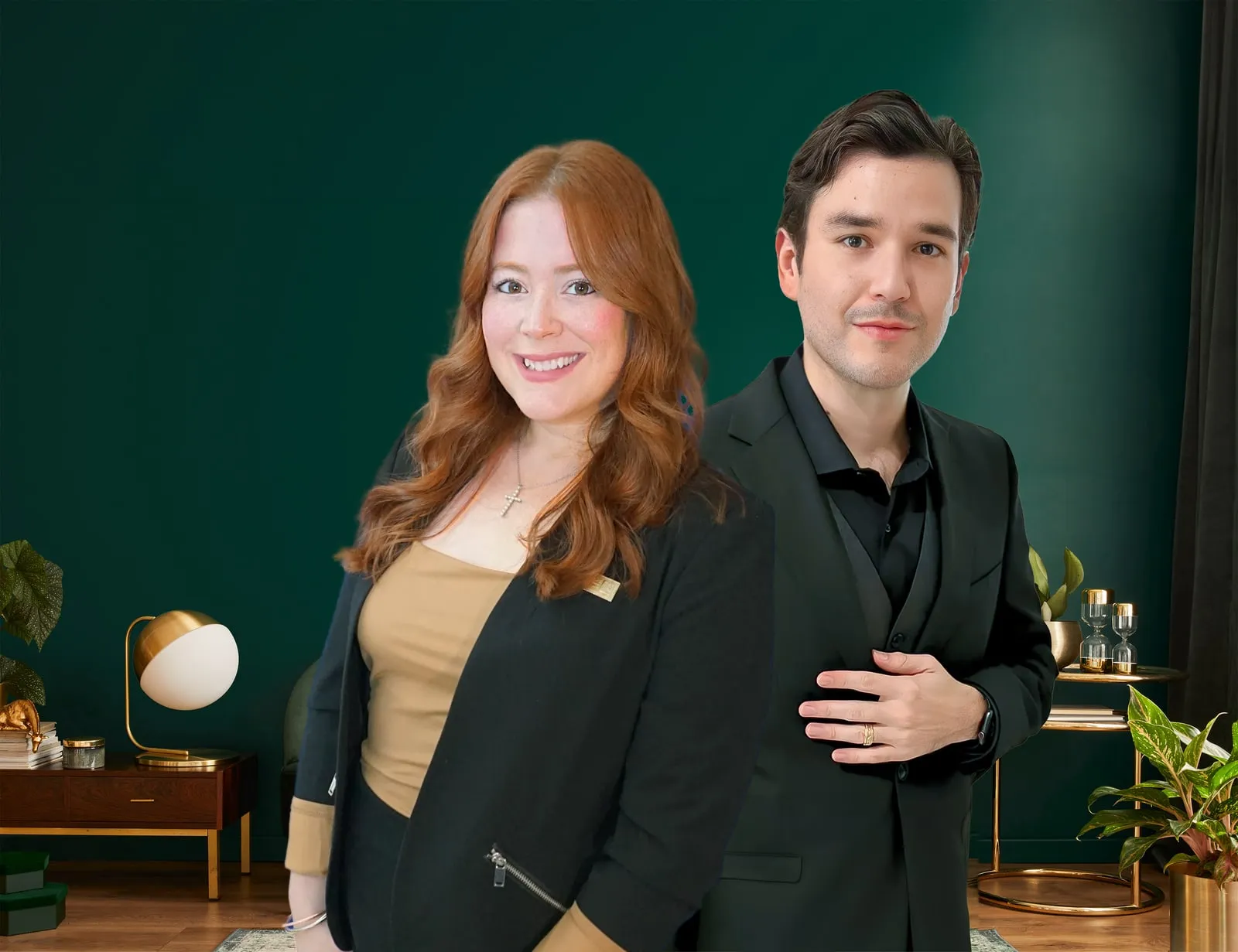 Andrew and Victoria Carles